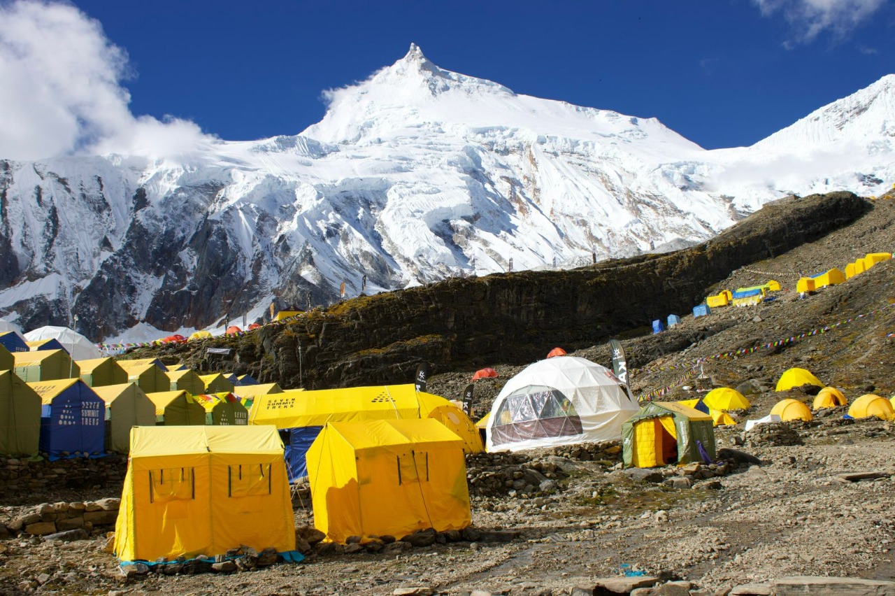 Seven climbers, nine Sherpas with Satori Adventures summit Mt. Manaslu